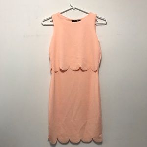 Peach Curvy Dress